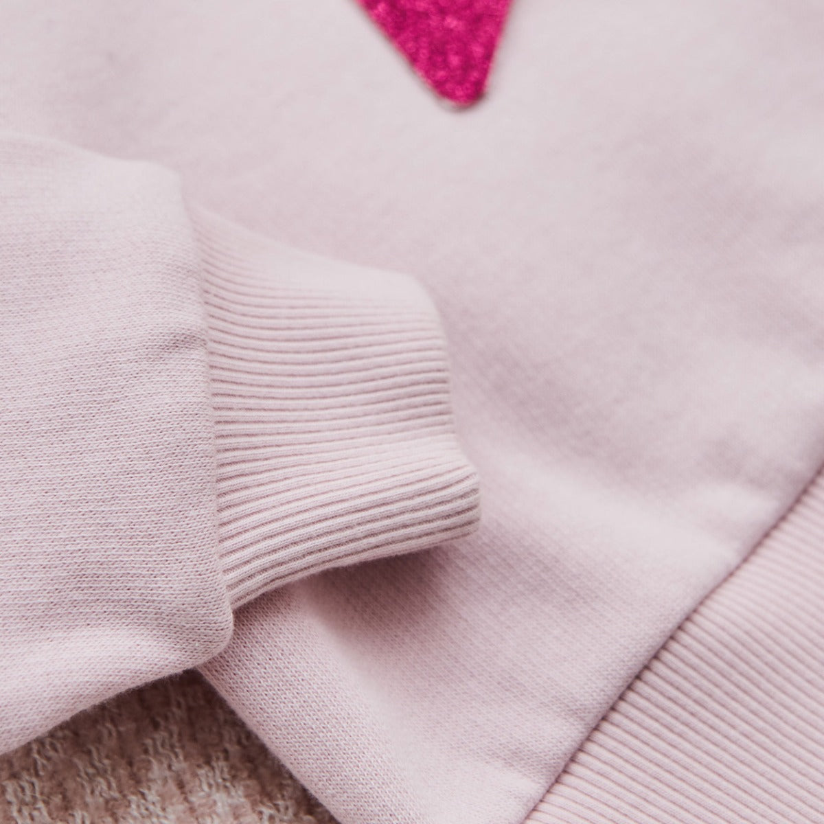 Personalised Pink Star Sweatshirt 