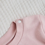 Personalised Pink Floral Bee Sweatshirt 