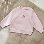 Personalised Little Bunny Pink Sweatshirt
