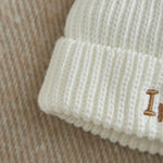 Personalised Ecru Beanie