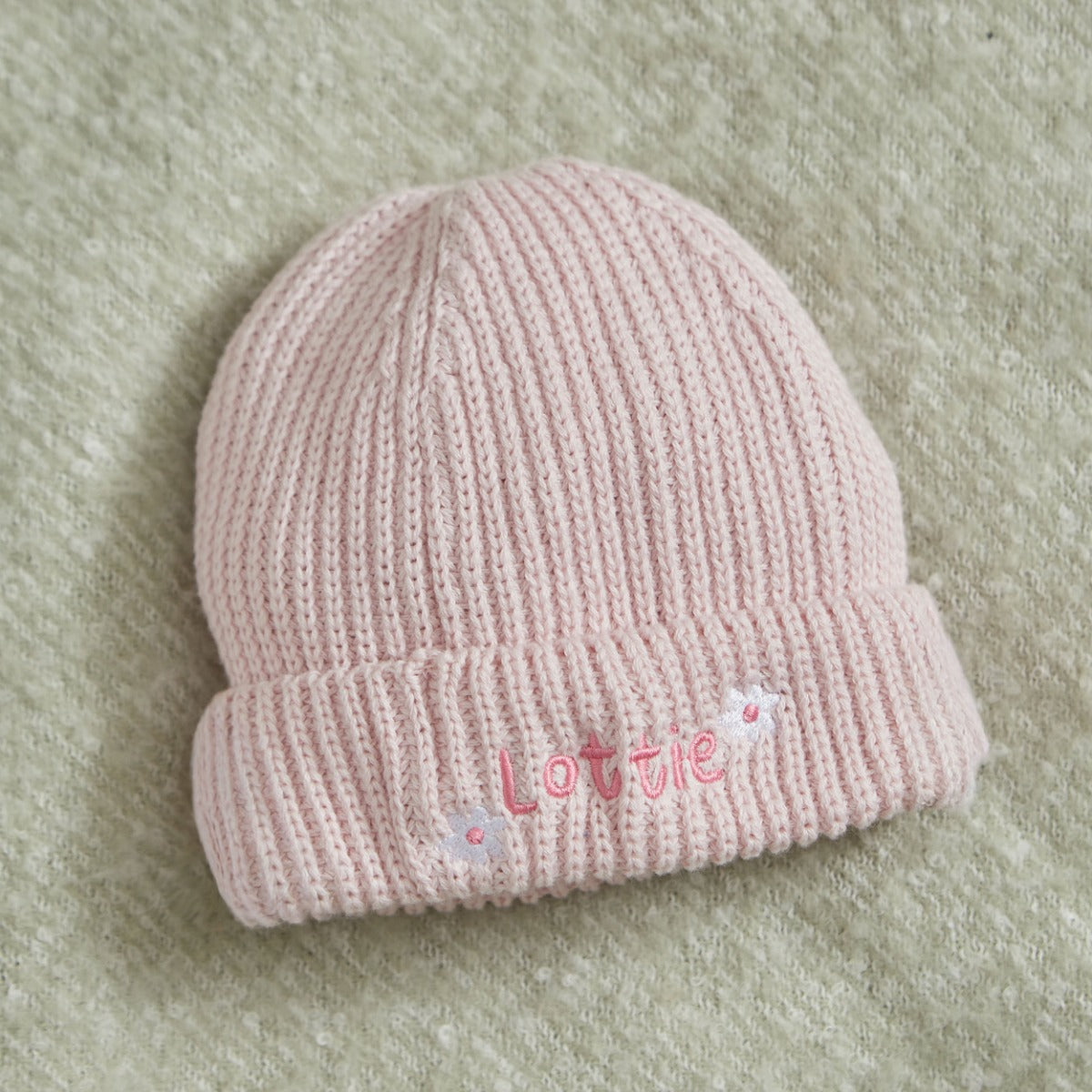 Personalised Daisy Design Beanie