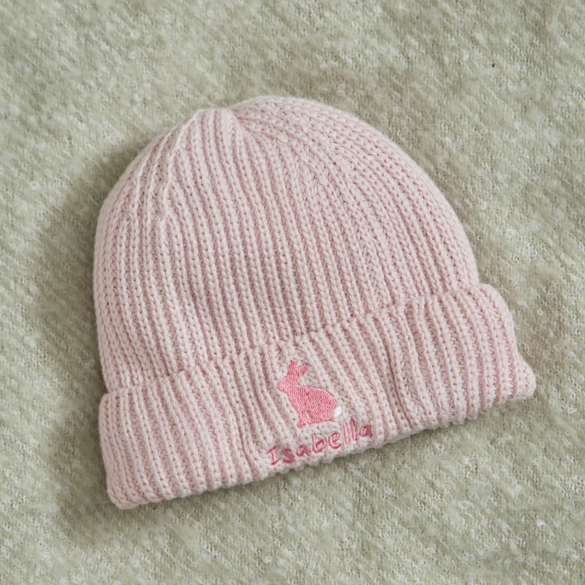 Personalised Bunny Design Beanie
