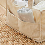 Personalised Cream Nappy Caddy