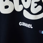 Personalised Bluey Dark Navy Sweatshirt