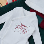 Personalised Nice List Home From Hospital Set