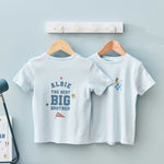Personalised Best Big Brother Blue T-Shirt