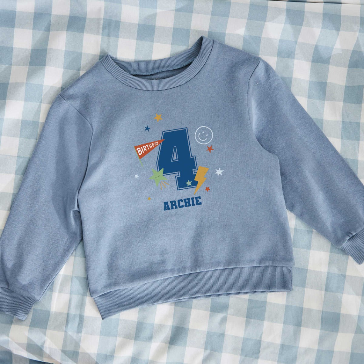 My Personalised Name & Number Sweatshirt