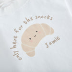 Personalised 'Breakfast Club' Croissant Ecru Sweater