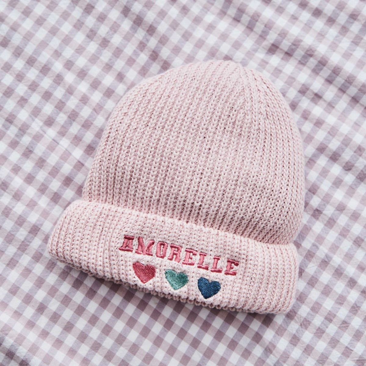 Personalised Heart Design Beanie