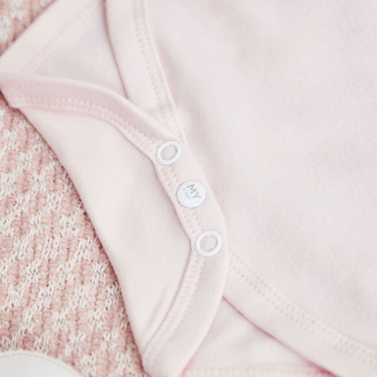Personalised Pink Star Flopsy Bunny Bodysuit