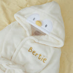Personalised Chick Fleece Robe