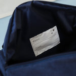 Personalised Navy Cord Barrel Bag 