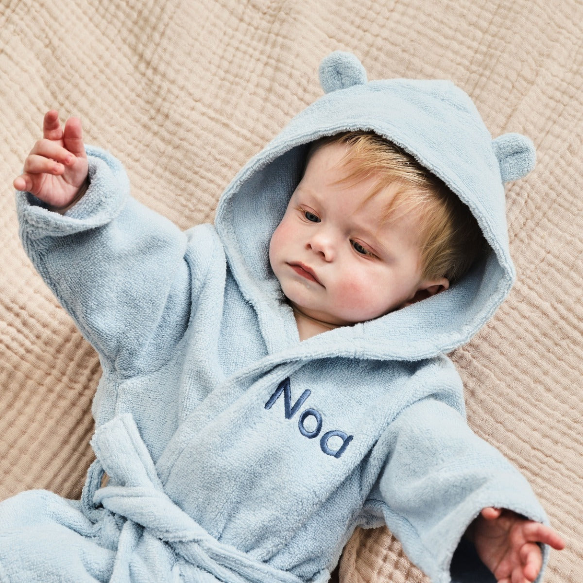 Personalised Cotton Towelling Robe