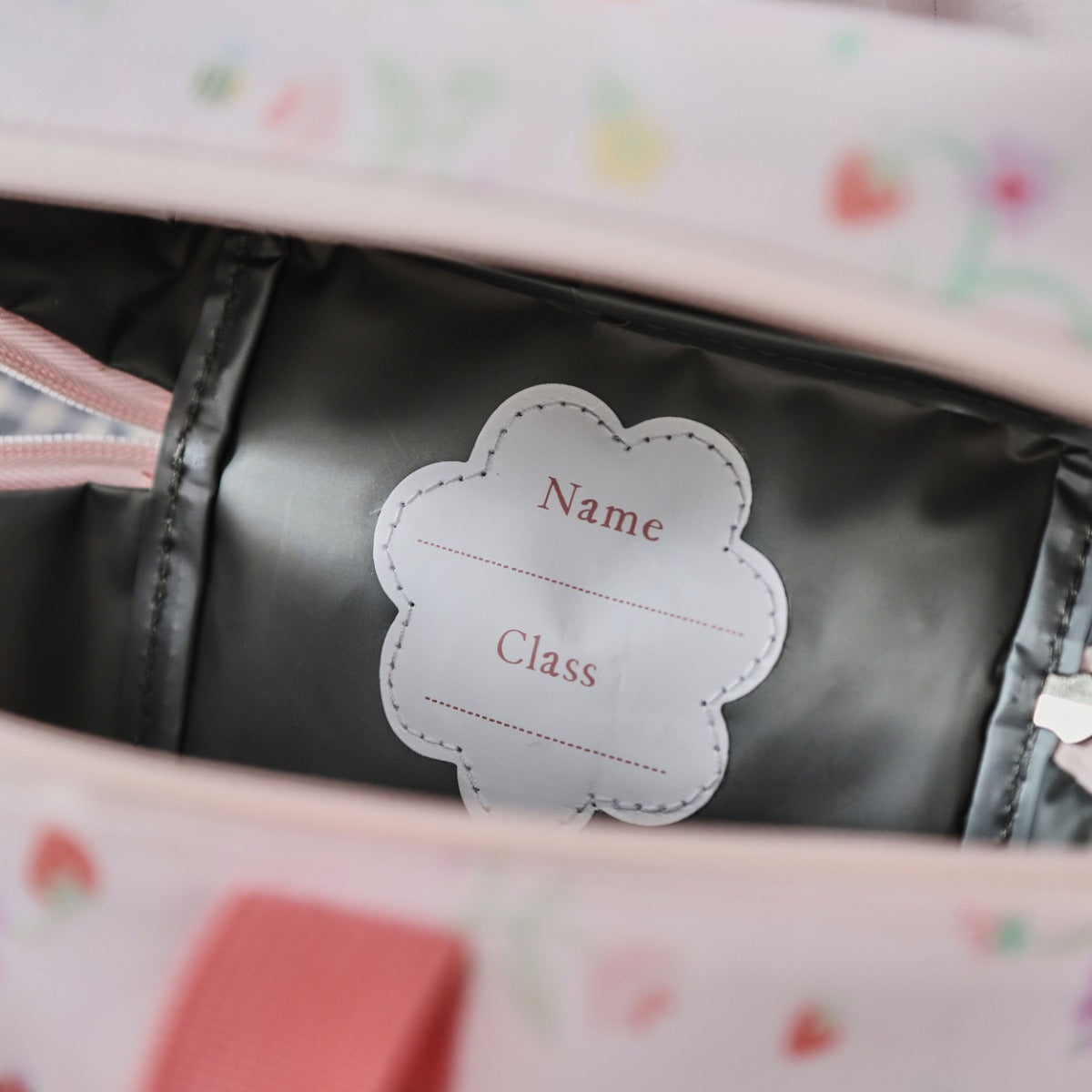Personalised Fruit Floral Snack Bag