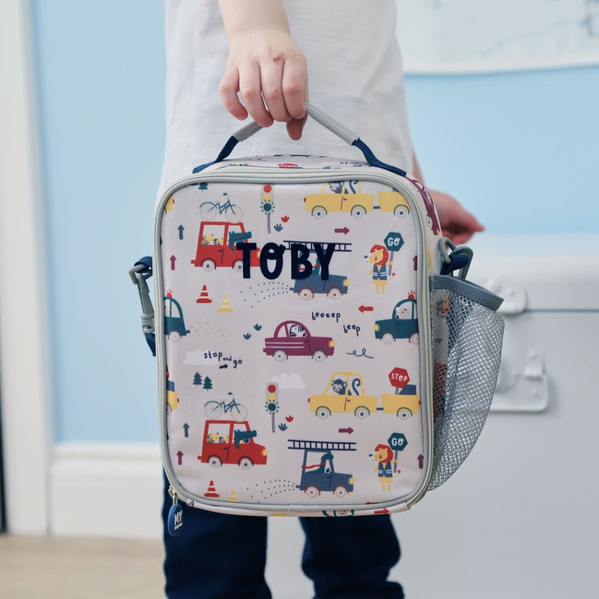 Personalised Going Places Lunch Bag