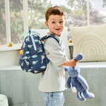 Personalised Quilted Dino All-Over Print Mini Backpack 