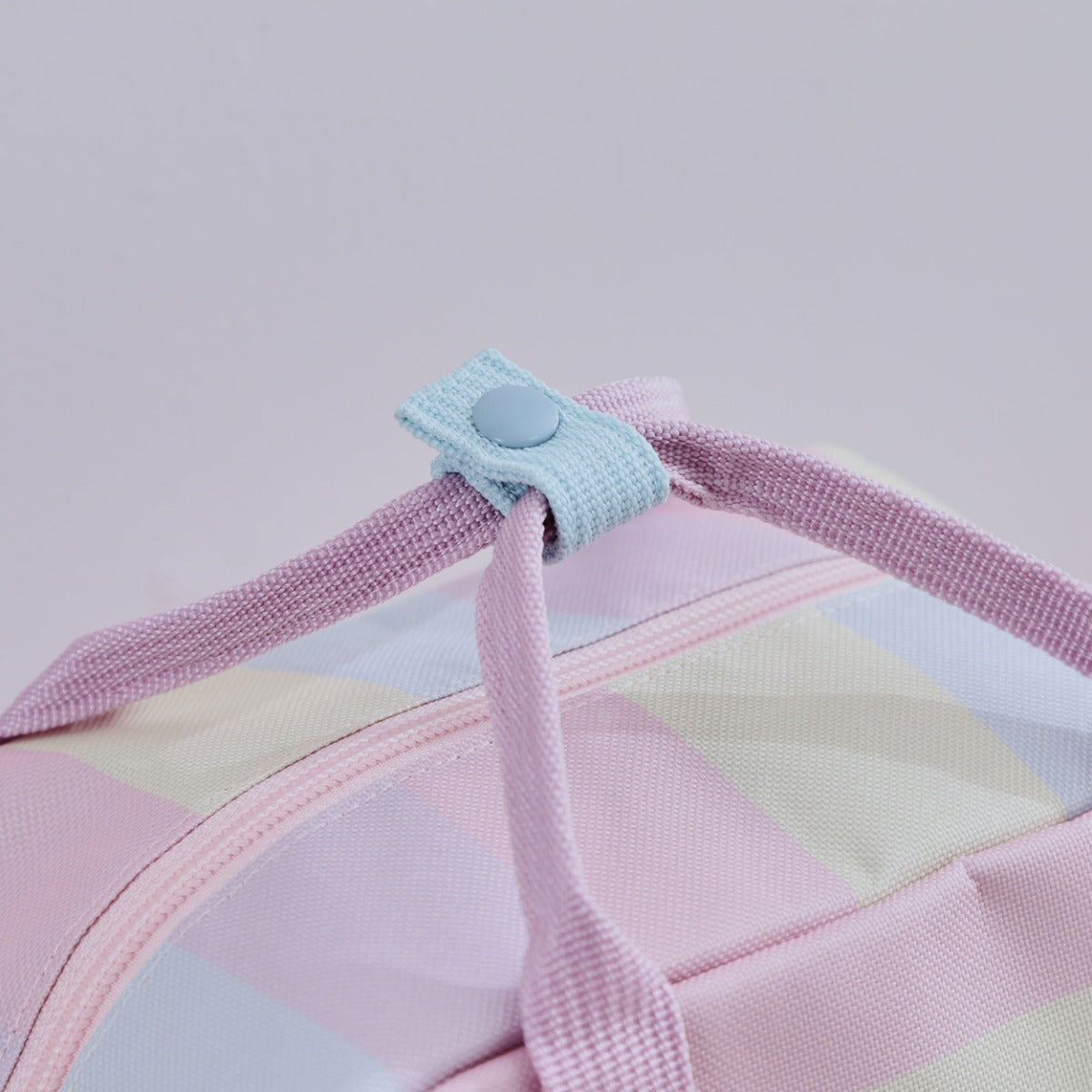 Personalised Rainbow Stripe Medium Backpack 
