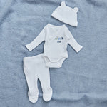 Personalised Home From The Hospital Three Dinos Set