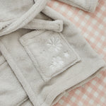 Personalised Hedgehog Fleece Robe 