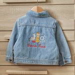 Personalised London City Denim Jacket