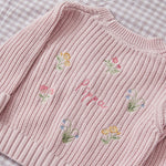 Personalised Floral Pink Cardigan