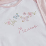 Personalised Garden Secrets Butterfly Pink Pyjamas