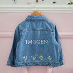 Personalised Garden Secrets Denim Jacket