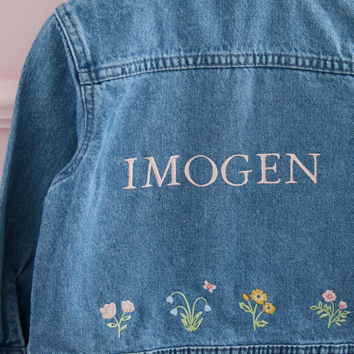 Personalised Garden Secrets Denim Jacket