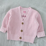 Personalised Daddy’s Little Girl Pink Cardigan
