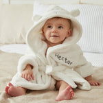 Personalised Lamb Fleece Robe