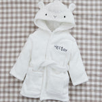 Personalised Lamb Fleece Robe