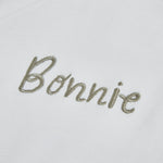 Personalised Ivory Wrap Sleepsuit & Hat Baby Set
