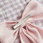 My Kids Personalised Name Pink Hair Bow Clip