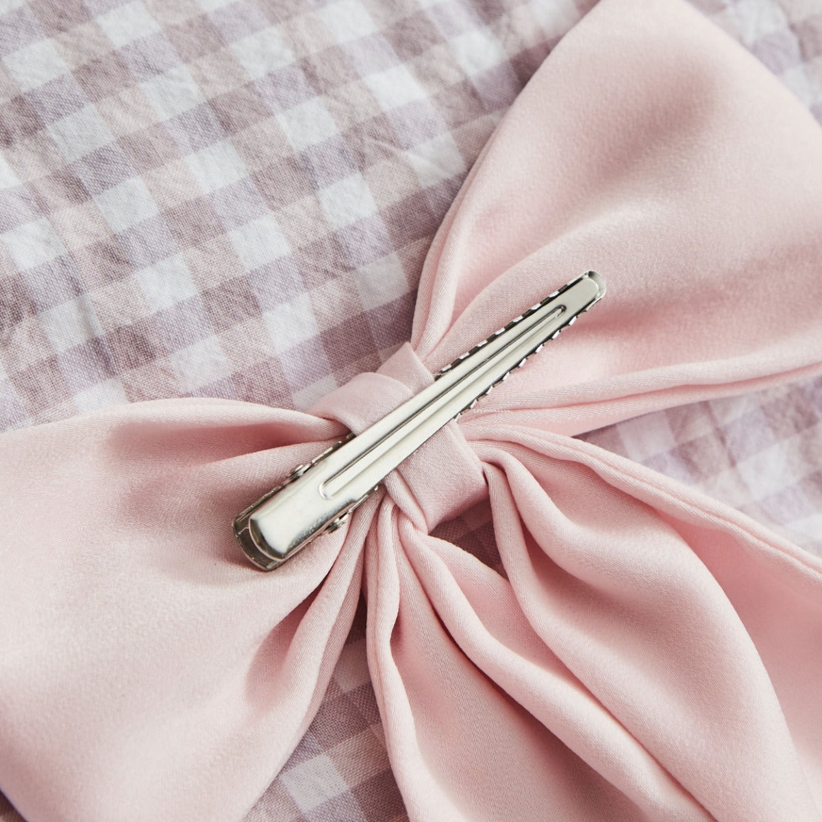 My Kids Personalised Name Pink Hair Bow Clip