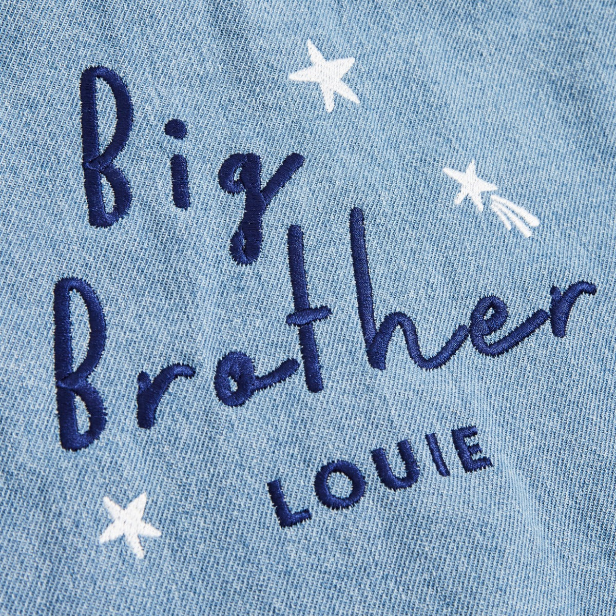 Personalised Big Brother Denim Jacket