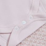 Personalised Little Sister Pink Bodysuit