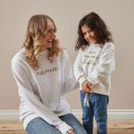 Personalised White Mama Sweatshirt