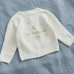 Personalised Eid White Lightweight Cardigan