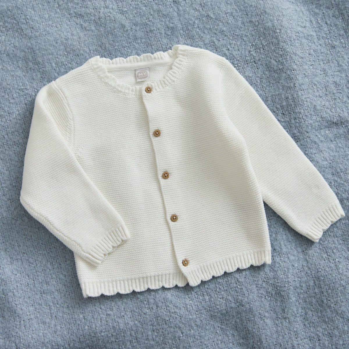 Personalised Eid White Lightweight Cardigan