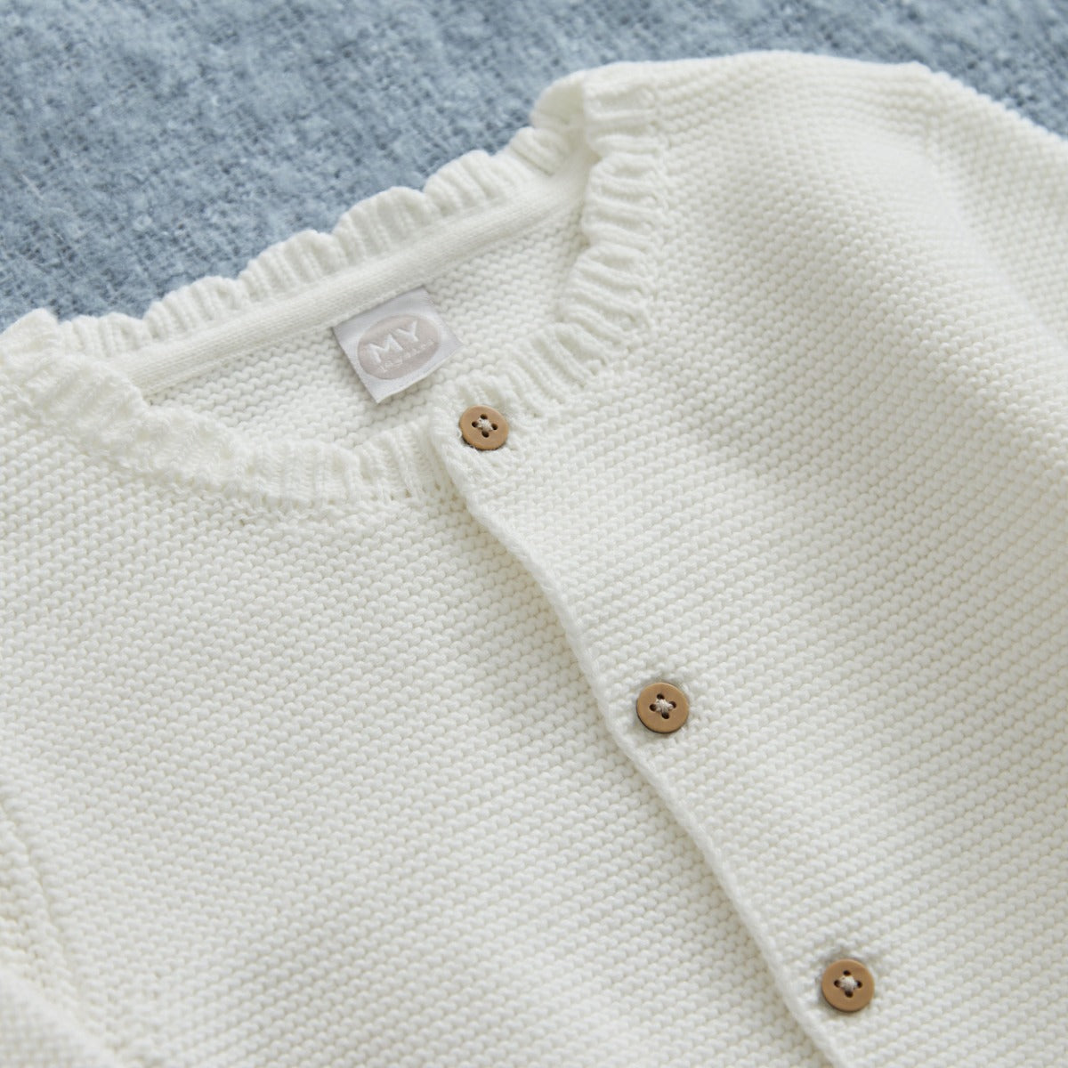 Personalised Eid White Lightweight Cardigan