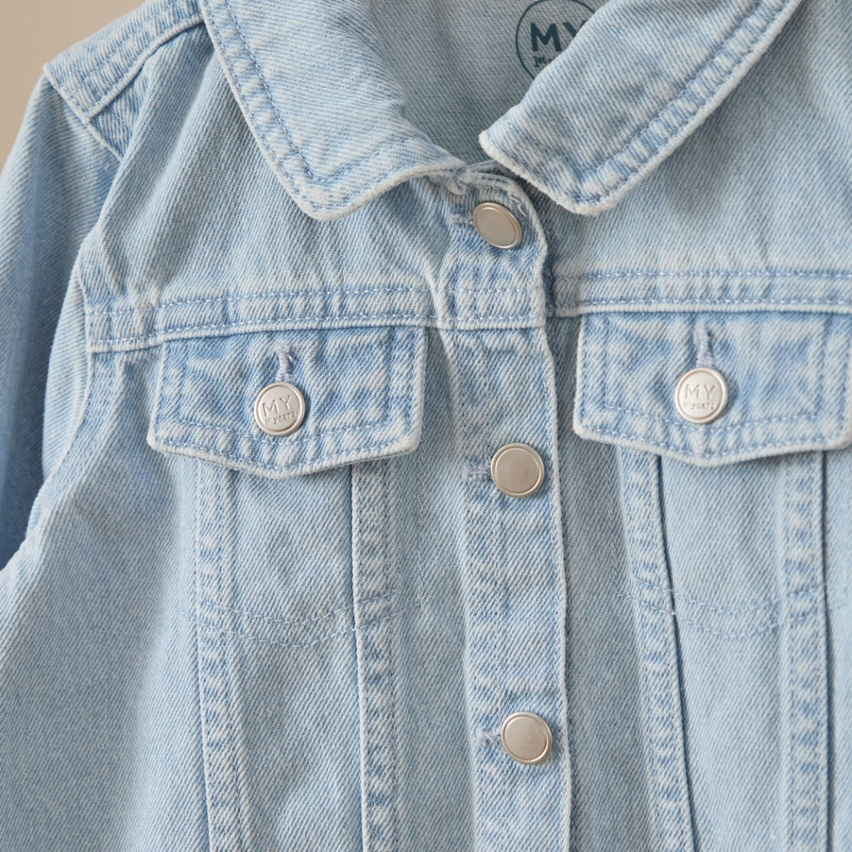 Personalised Flower Girl Stonewash Jacket