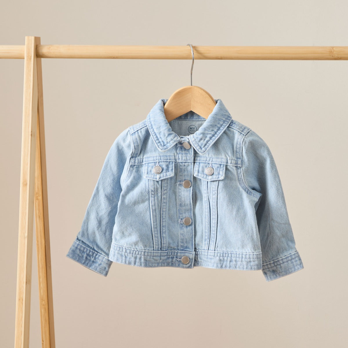 Personalised Car Stonewash Denim Jacket