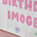 My Kids Personalised Birthday Girl Large Wall Hanging
