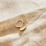 Personalised Sterling Silver Locket Necklace