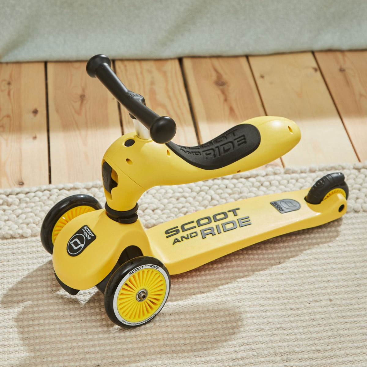 Scoot and Ride Yellow Highway Kick 1 Scooter – My 1st Years