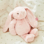 Personalised Christening Day Pink Bunny Soft Toy