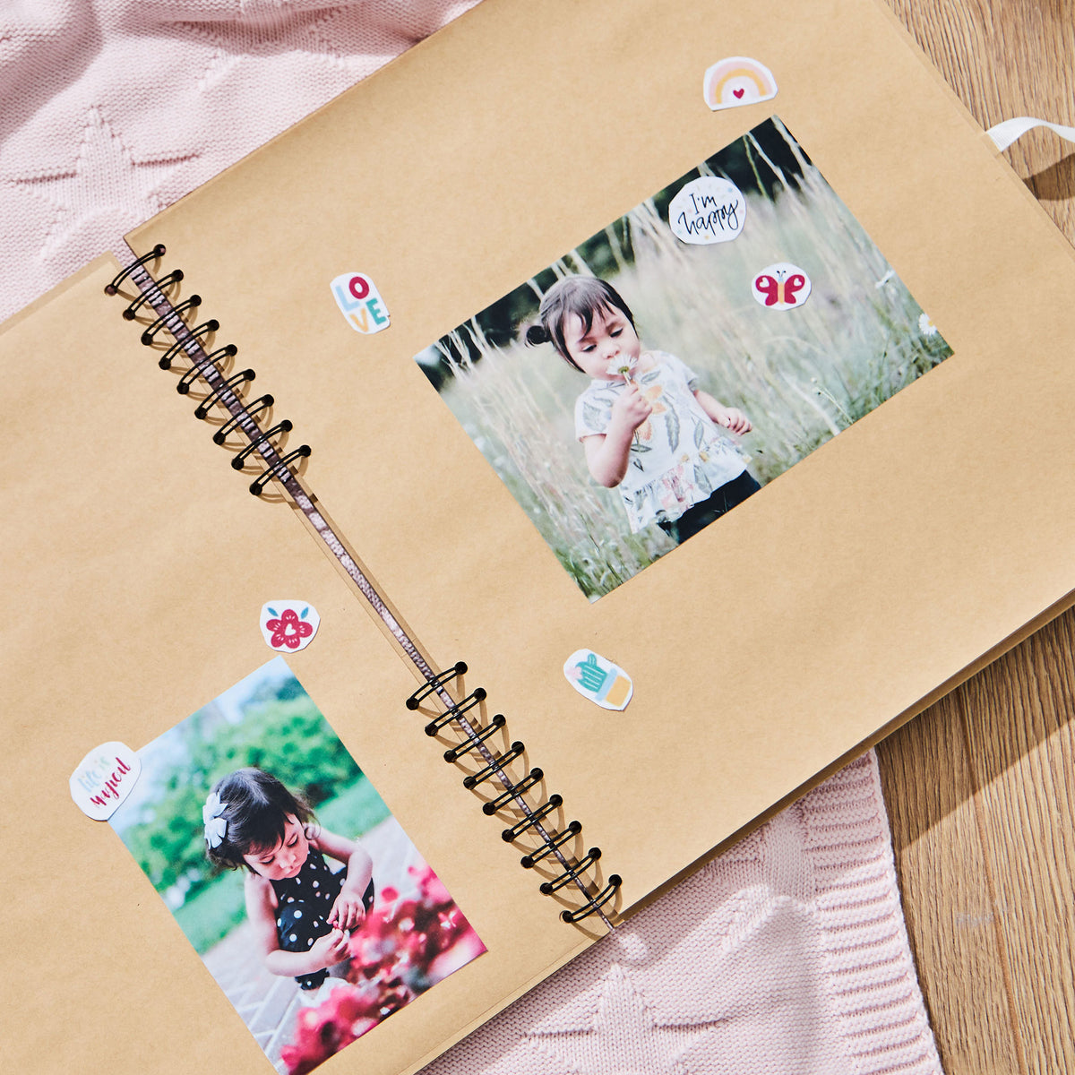 Personalised My Wonderful Memories Scrapbook