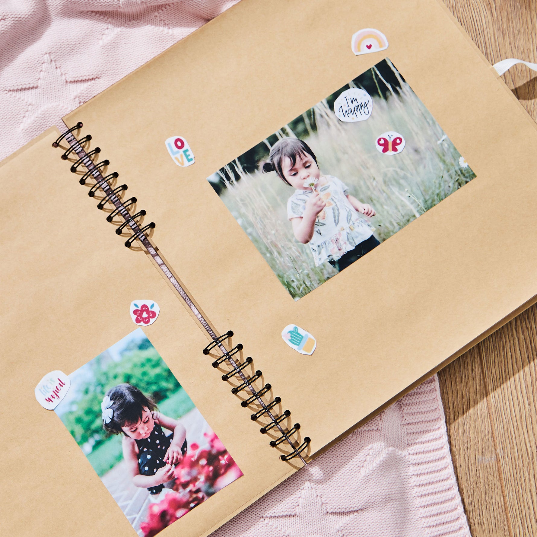 Personalised My Wonderful Memories Scrapbook
