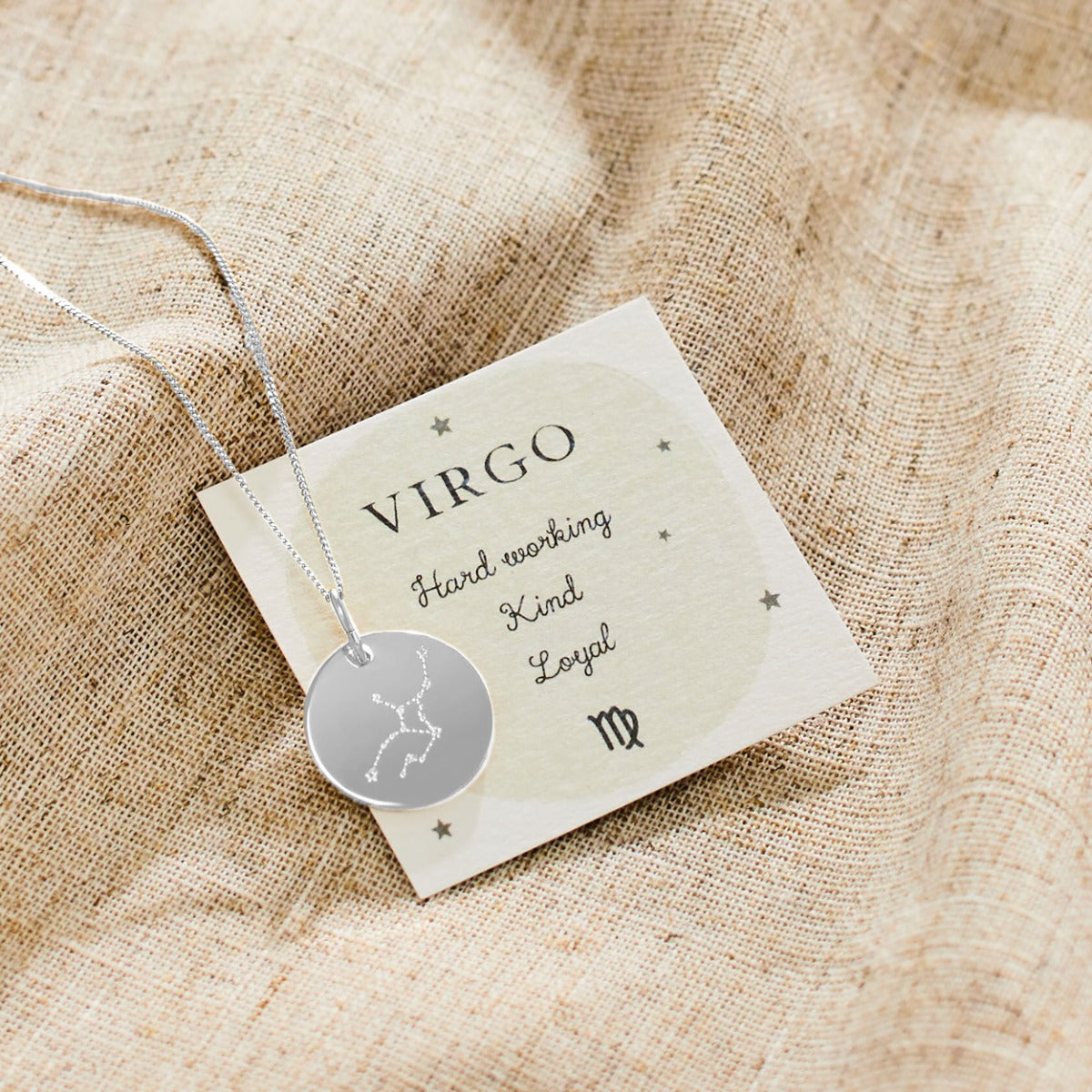 Personalised Zodiac Sign Necklace
