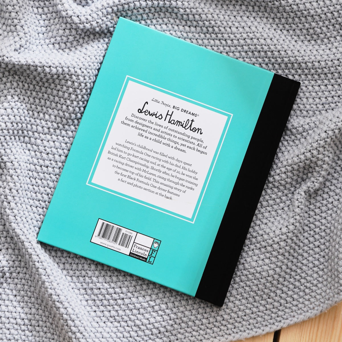 Personalised Little People, Big Dreams Lewis Hamilton Book
